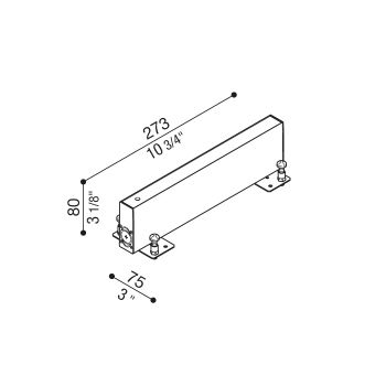 Caja de empotrar RNC Slim 270