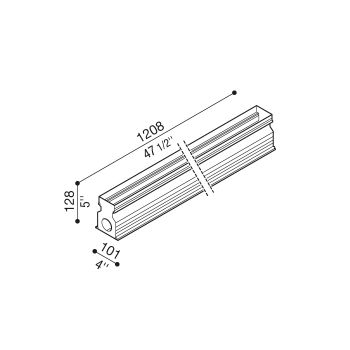 Einbaugehäuse für In-Rol 1200