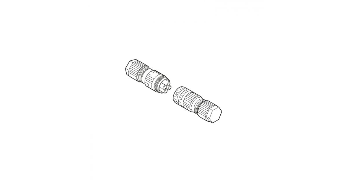 4-pin male/female connector ON-OFF | Lombardo S.r.l.