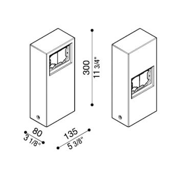 Poste de aluminio por Stile Next