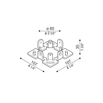 Tok Q steel fixing base