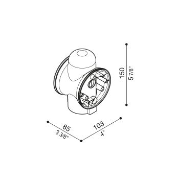 Adaptor for Still Post Ø 60