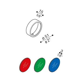 Kit filtres colores Ago