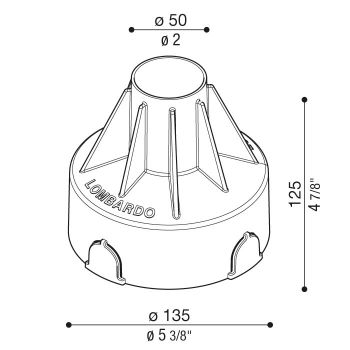 Caja de empotrar CNC/INC 50