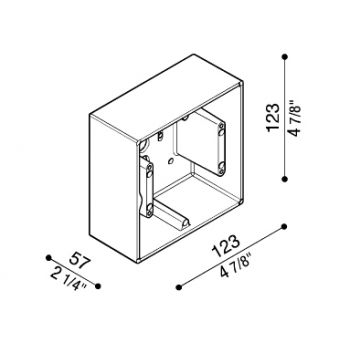 Box in aluminium 506E