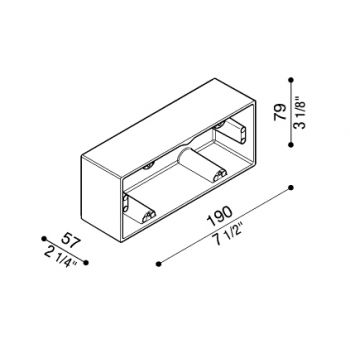 Box in aluminium 506L