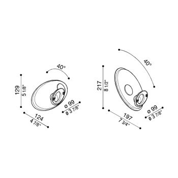 Bracket Airy Ovale