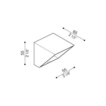 Asymmetrischer Blendring Ago