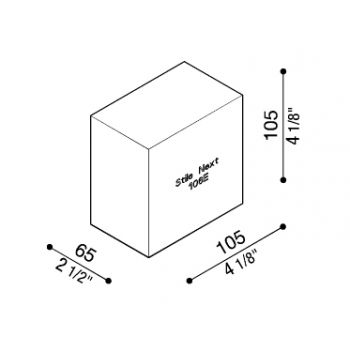 Schalung aus Polystyrol Stile Next 106E