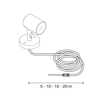 Cavo standard Ago Garden, Ago Wall, Ago Garden Power, Ago Wall Power