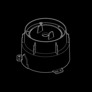 Armature à encastrer CNC 150