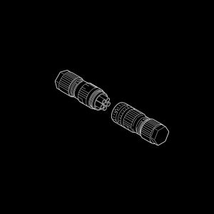 5-pin male/female connector DALI