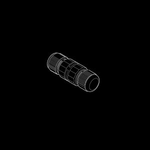 3-polige Koaxial-Klemmleiste