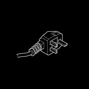 Dimmbarer UK-Stecker für Hasta