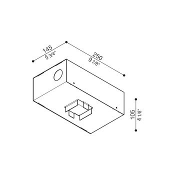 Armatura da incasso Kura 2X2