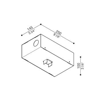 Caja de empotrar Kura X1