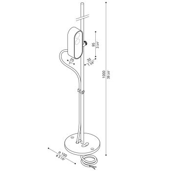 CNC Oval Post 100