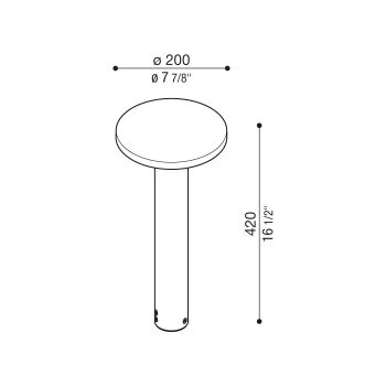 Stik 200 Opal Bollard 420