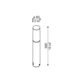 Stik 60 Trasp Bollard 390