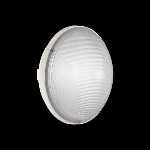 Luce Mini Ovale Lombardo LB53621 &ndash; E27 Max 60W, Bianco Diffuso, Semi Trasparente, IP66 Per Esterni
