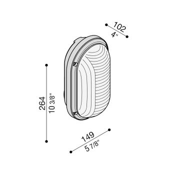 Luce Ovale 260